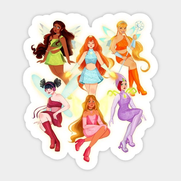 come join the club Sticker by curiousquirrel